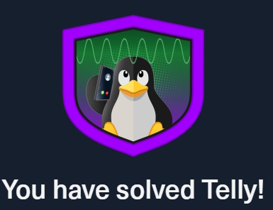 Telly Solved